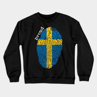 Sweden flag Crewneck Sweatshirt